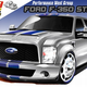 Illustration for article titled SEMA 2008: Hulst Customs Ford F-350 Striker, When Buying A Diesel Dually Isnt Manly Enough